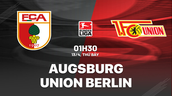 Nhận định Augsburg vs Union Berlin 1h30 ngày 13/4 (Bundesliga 2023/24). Hãy đến Hi88 thể thao trực tuyến .